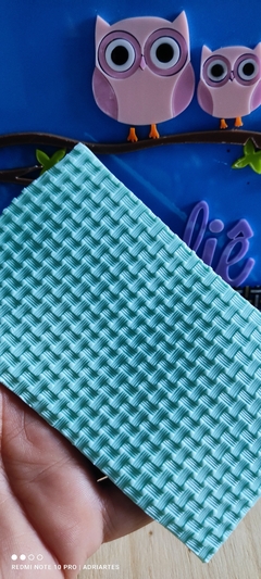 Tapete Textura PVC -Modelo 01 (Policloreto de Vinil) 22x7,5 ( Texturas )