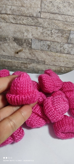 Mini Touca/Gorro de Tricô-(Touca,Toucas,Touquinhas) - comprar online