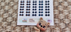 Cartela Olhos AD 006 - com 50 unidades - PP-Atelie Adriartes - Atelier Adriartes