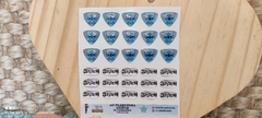 Cartela AD Plaquinhas STITCH- com 30 unidades-Atelie Adriartes-stich - comprar online