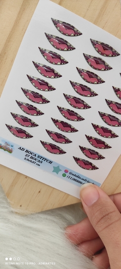 Cartela AD Boca do STITCH- com 27 unidades-Atelie Adriartes-stich - Atelier Adriartes