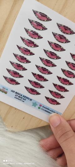 Imagem do Cartela AD Boca do STITCH- com 27 unidades-Atelie Adriartes-stich