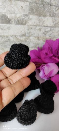 Mini Touca/Gorro de Tricô-(Touca,Toucas,Touquinhas) - comprar online
