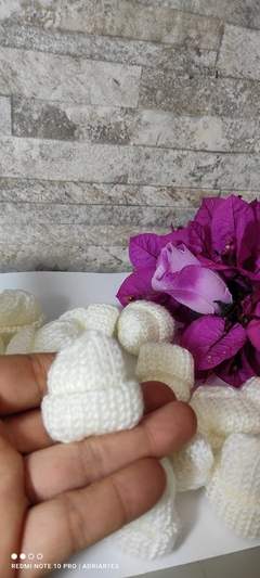 Imagem do Mini Touca/Gorro de Tricô-(Touca,Toucas,Touquinhas)