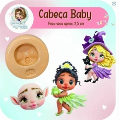 MOLDE Cabeça Baby - COLEÇÃO MARIA DINIZ -