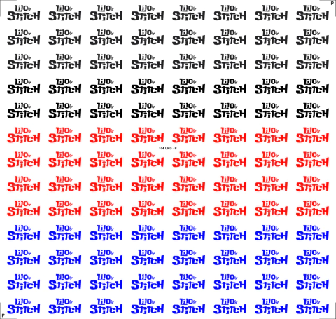 Decalque LIlo & Stitch Atelie Adriartes P-M-G - GG - comprar online