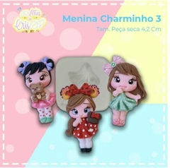 Molde Menina charminho 3 Artes da Cris , revendedor autorizado