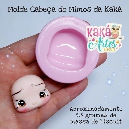 Molde Cabeça do Mimos da Kaká- Revendedor autorizado-cabeca-cabeças