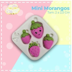 Molde Mini morangos, Artes da Cris , revendedor autorizado