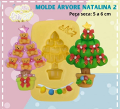 MOLDE ARVORE NATALINA 2 Arte da Cris