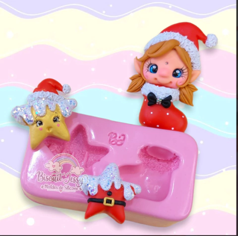 Molde Natalino 4 - Biscuit Jessy