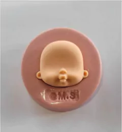 Cabeça P006- Moldes Biscuit da Sill
