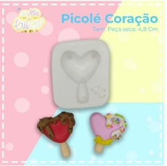 Molde Picole coração Artes da Cris , revendedor autorizado