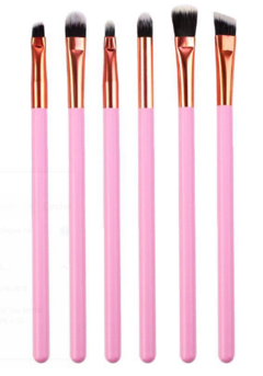 Kit com 06 Pincéis Rosa - comprar online