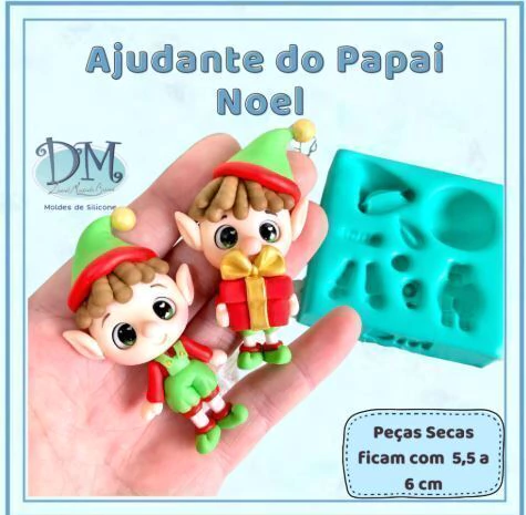 Molde Ajudante do Papai Noel Deivid Machado - comprar online