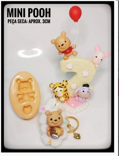 Molde Mini Pooh- Maria Diniz-Atelie molde