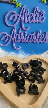 Adaptador para lápis e caneta emborrachado c/20 unidades - 13mm - cores á escolher ( adaptadores , decoração ) - Atelier Adriartes