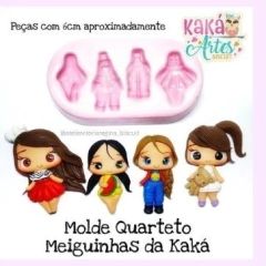 Molde Quarteto Meiguinhas da Kaká- Revendedor autorizado - comprar online