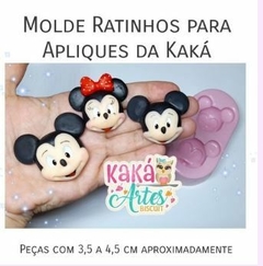 Molde Ratinhos para Apliques da Kaká , Revendedor autorizado - comprar online