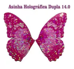 Imagem do Asinha Holográfica 14.0 - Ervana Print C/5 PARES