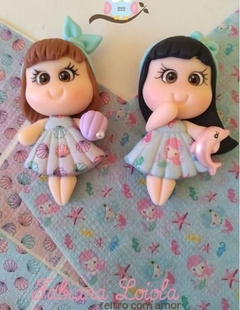 Guardanapo de Papel Decoupage Conchas ou Sereia(P. Biscuit) - Guardanapos