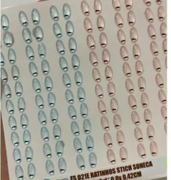 Cartela Resinados FS 021 ratinhos stitch Fer Simoes P-(stich) stitch-angel - comprar online