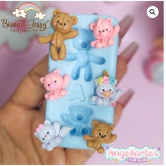 Molde Ursinhos Jessy- Angellartes