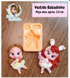 Molde Vestido Babadinho- Maria Diniz-Atelie do Molde