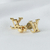 Par de Brinco Louis Vuitton - Banhada a Ouro 18k - loja online