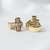Par de Brincos Argola Cruz Cravejada em Zircônia - Banhada a Ouro 18k - Authentic Joias | N° 1 em Joias Masculinas