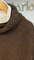 CHALECO CON CUELLO TEJIDO - tienda online