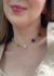 Choker Petit - Modelo Frida - Choker de Florzinhas coloridas de miçangas - comprar online
