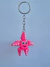 CHAVEIRO ESTRELA DO MAR ROSA ARTICULADO IMPRESSÃO 3D - 1 UNI na internet