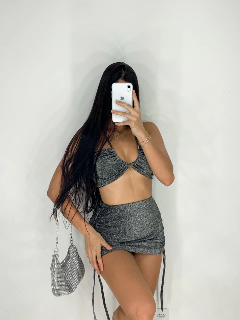 conjunto carol lurex