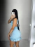 Vestido Aurora com babado