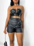 Short de Couro - comprar online