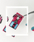 Kit de adesivos "Jack in the Box" na internet