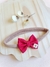 Lacinho Ana para bebê em linho | Vermelho - Lile for baby