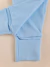 Calça mijão bebê, pé reversível - azul - Lile for baby