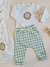 Conjunto bebê menino, body e calça em algodão egípcio | Leon - M e G.
