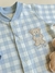 Macacão bebê menino Teddy, com pezinho reversível, algodão egípcio - RN e P. - comprar online
