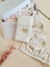 Kit paninhos de boca para bebê em algodão egípcio e forro atoalhado - Ursinha Laura - comprar online