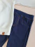 Conjunto em duas peças, calça jeans macia e suéter, Antônio na internet