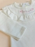 Conjunto duas peças, calça jeans macia e suéter com babado, Charlotte - loja online