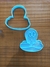 Pocoyo y Amigos - Set 6 unidades - P3D cortantes