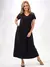 Vestido Básico Preto - Entreatto Moda Feminina | Loja de Vestidos Confortáveis