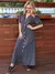 Vestido Rose Preto com Branco na internet