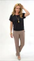 Blusa Vanguarda Preta - comprar online