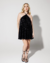 Vestido Ariel paetê preto na internet