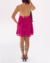 Vestido Ariel paetê pink